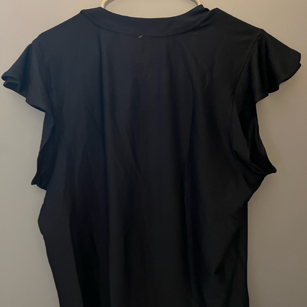 RBX Blue Ruffled Blouse - Picture 3 of 3